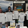 Six EAG Ambassadors at the last AGU Fall Meeting