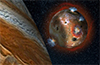 Jupiter’s shadow turns Io’s atmosphere to frost every 42 hrs